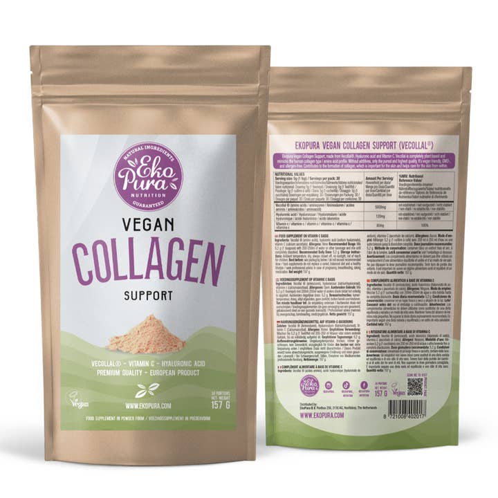 Ekopura Nutrition - Wholesale Oral Supplement/Vitamin - Vegan Collagen Powder Support