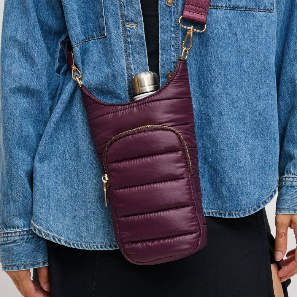 Urban Expressions - Wholesale Crossbody Bag - Women's - Jace Water Bottle Nylon Puffer Crossbody31