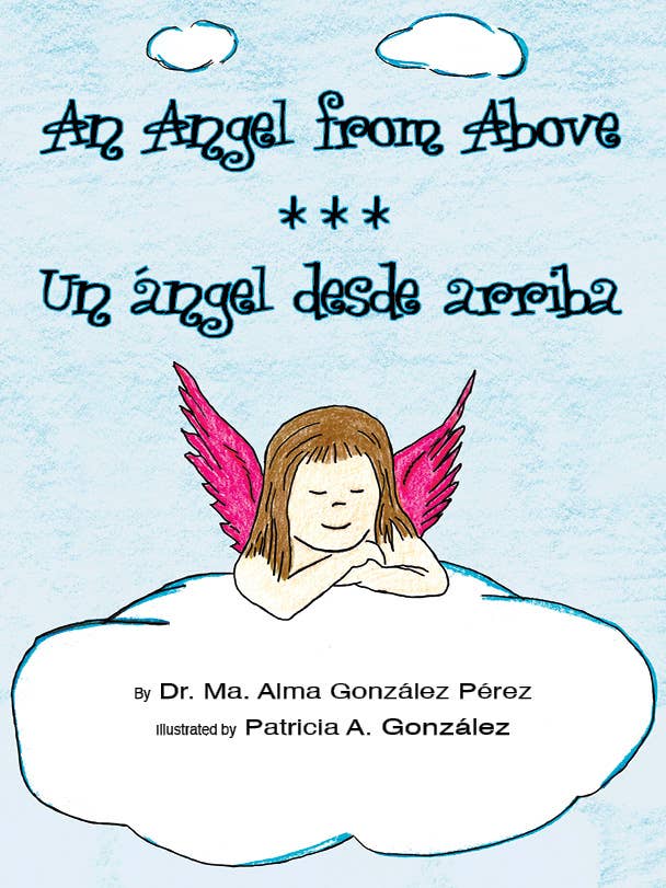 Un ange vu d'en haut//Un ange desde arriba pour la vente par Del Alma Publications, LLC