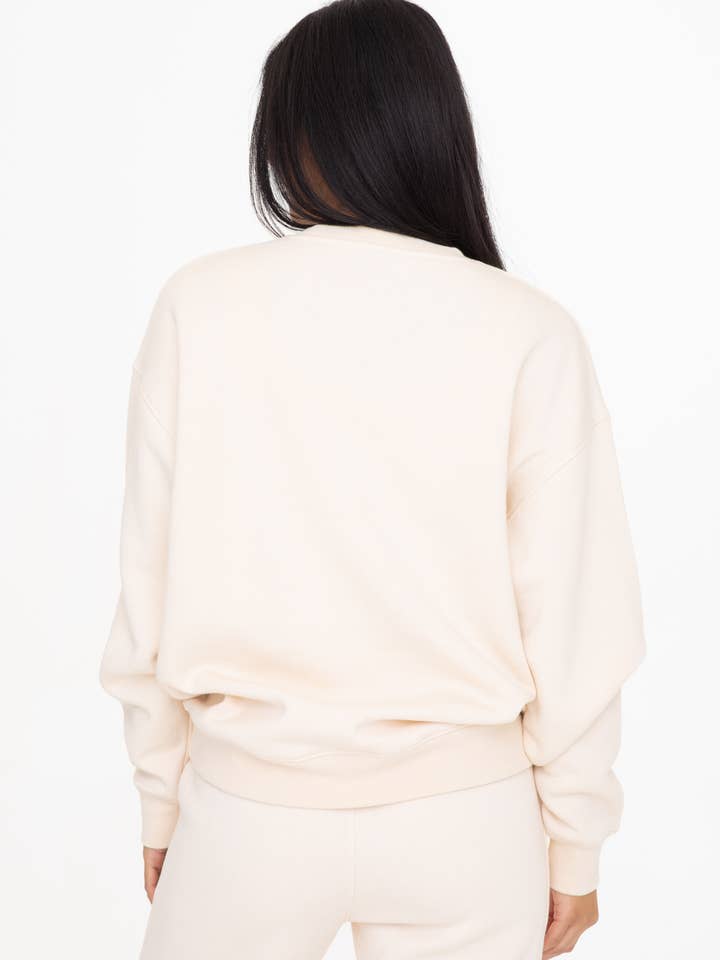 Mono B - Wholesale Sweatshirt - Women's - Oversized Fleece Sweatshirt