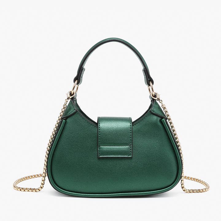 Jen & Co. - Wholesale Crossbody Bag - Women's - EH2563 Malia Buckle Crossbody/Satchel w/ Chain Strap7