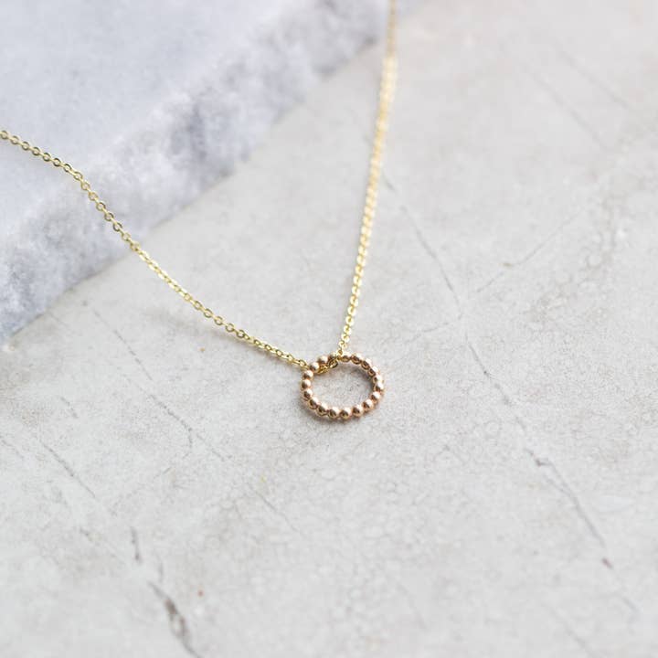 Delicate Dot Necklace for wholesale by mjöll