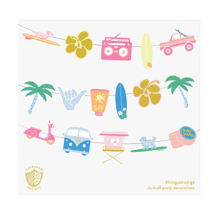 Surf's Up Thingamajigs per la vendita all'ingrosso da parte di Jollity & Co. + Daydream Society