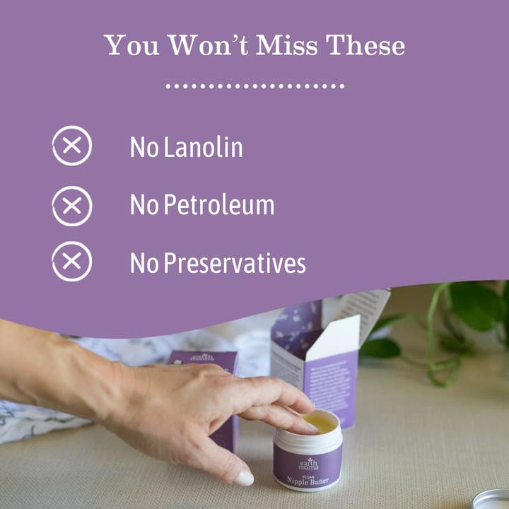 Earth Mama Organics - Wholesale Nipple Cream - Maternity - Vegan Nipple Butter8