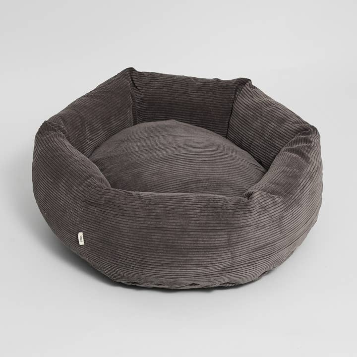 Luna Dog Bed 3.0 | Taupe Corduroy for wholesale by Staey