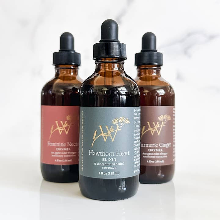 Hagtorn hjärta Elixir för wholesale av Wilderness Maven Apothecary