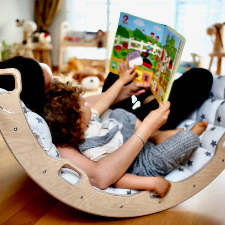 kidodido - Wholesale Wood Toy - Kids - Montessori Climbing Set For Toddler, Climbing Triangle2