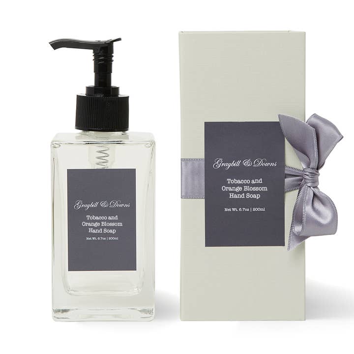 Tabak en oranjebloesemzeep voor wholesale door Graybill & Downs