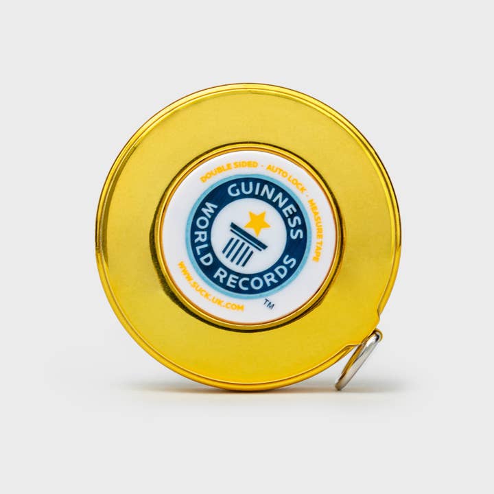 SUCK UK Ltd - USA - Wholesale Measuring Tape - World Records Tape Measure - 10ft of Guinness World Records4