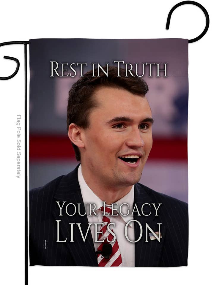 Charlie Kirk Flag Dein Vermächtnis lebt weiter für den Großhandel von Two Group Flag Co