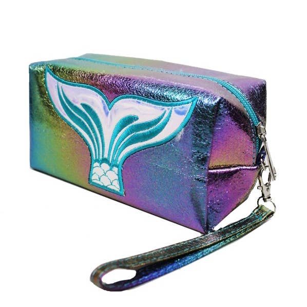 Cap Zone – wholesale Pouch – Women’s – Mermaid Colorful Laser Iridescent Pouch Bag