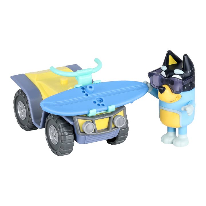 Toysmith - Wholesale Toy Set - Kids - Moose Toys Bluey Vehicle & Figure