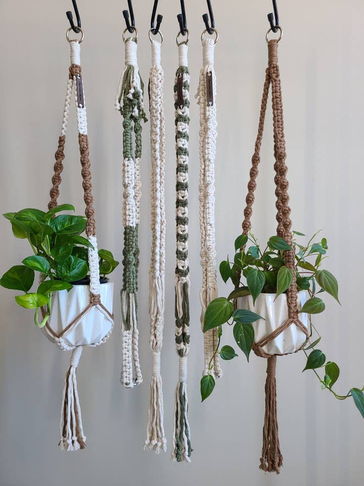 The Big Mix - Center Hang Plant Hangers for wholesale by Macramé Mouse