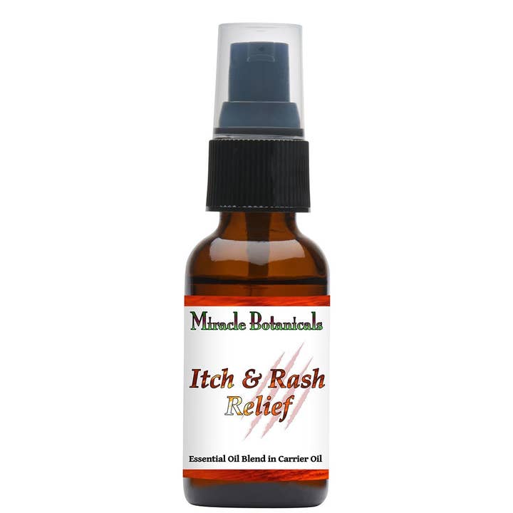 Itch & Rash Relief Essential Oil Blend for wholesale by Miracle Botanicals