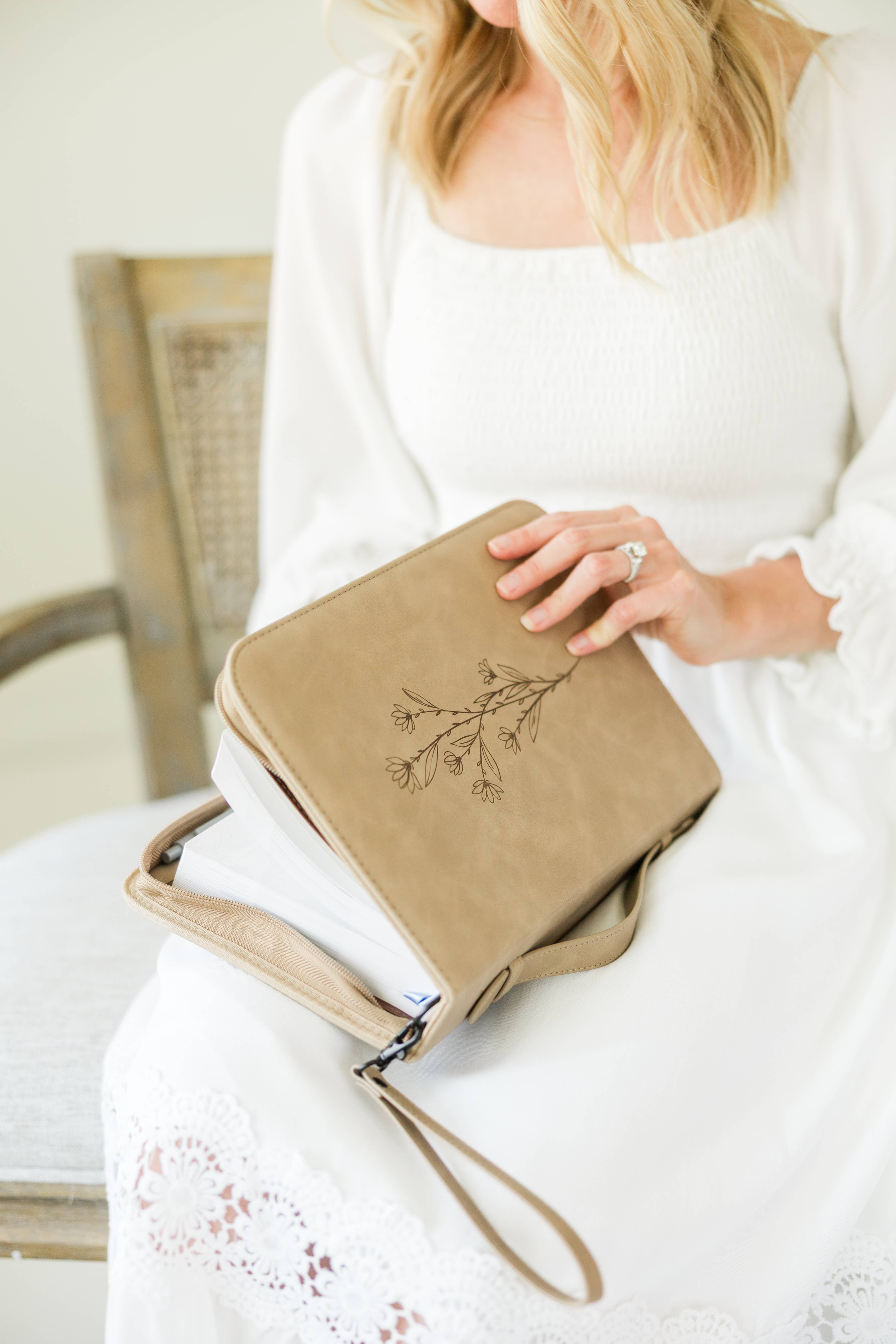 Ever, AJ - Wholesale Bible Cover - Bible Cover, Bible Case, Book Holder, Floral, Debossed6