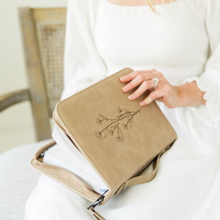 Ever, AJ - Wholesale Bible Cover - Bible Cover, Bible Case, Book Holder, Floral, Debossed6
