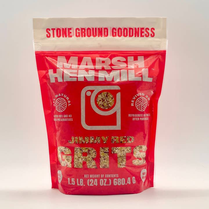 Marsh Hen Mill - Wholesale Grits - Jimmy Red Grits 12 Pack Case