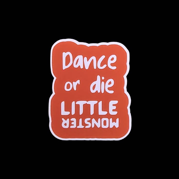 Stickers Little Monsters glossy vinyl. Handmade for wholesale by sent with Pride