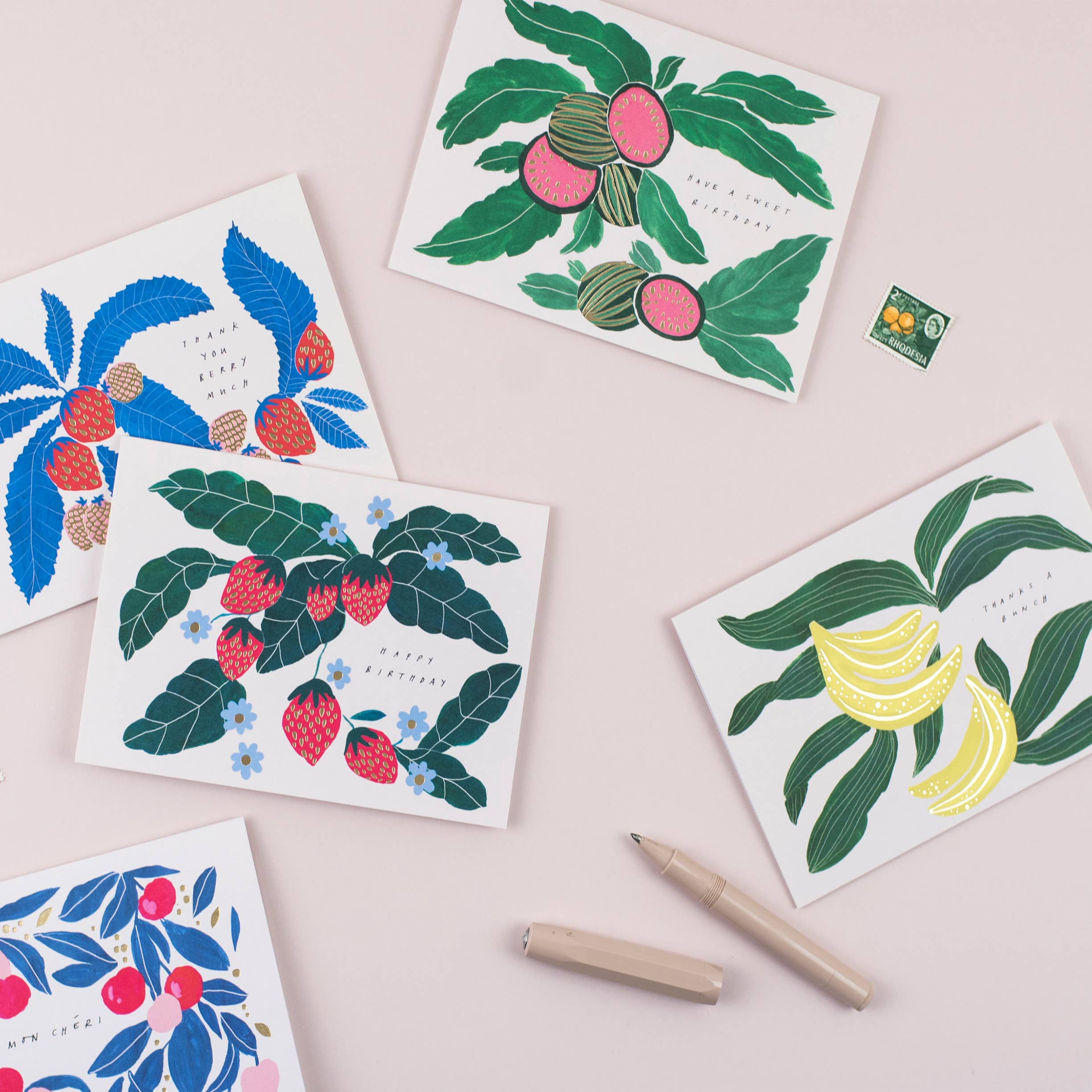 Katie Housley - Vendita all'ingrosso Biglietti d'amore - BIGLIETTO DI SAN VALENTINO MON CHERI CILIEGIA1