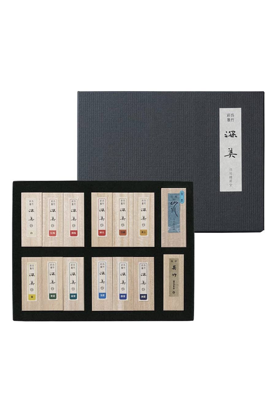 Chartpak, Inc. - Wholesale Ink Pad - Kuretake® Saiboku Shimbi 14 Pcs. Set1