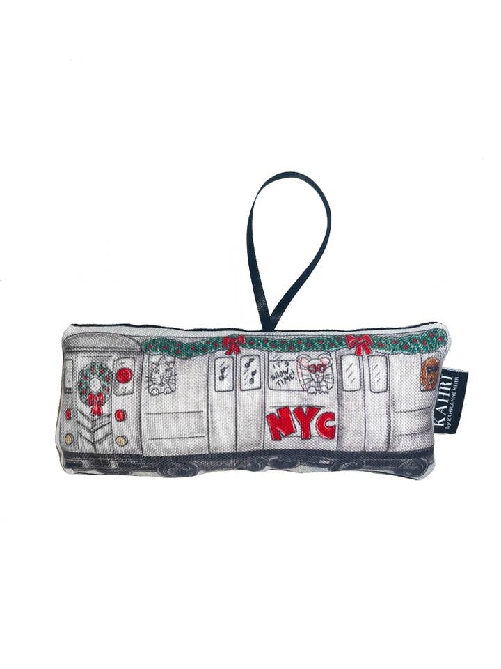 Mini Subway Ornament -Holiday Decor Stocking Stuffer for wholesale by KAHRI