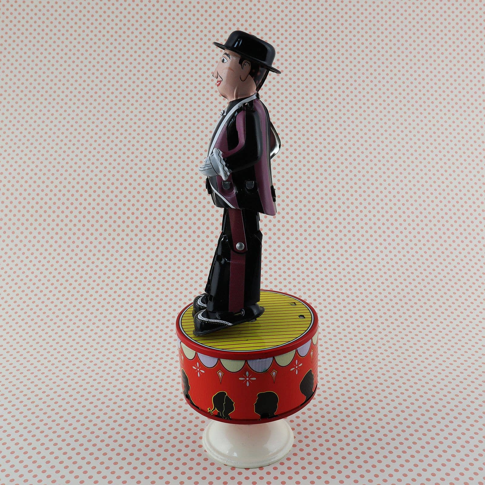 Tribal Trade GmbH - Wholesale Decorative Figurine - Tin Toy Tap Dancer 2 Tap Dance6