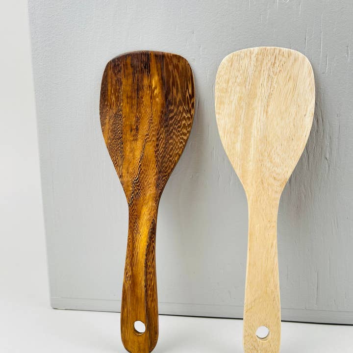 Baroy - Wholesale Spatula/Turner - Wood Rice Paddle Wooden Spatula 23cm x 8cm / Wooden Spatula2