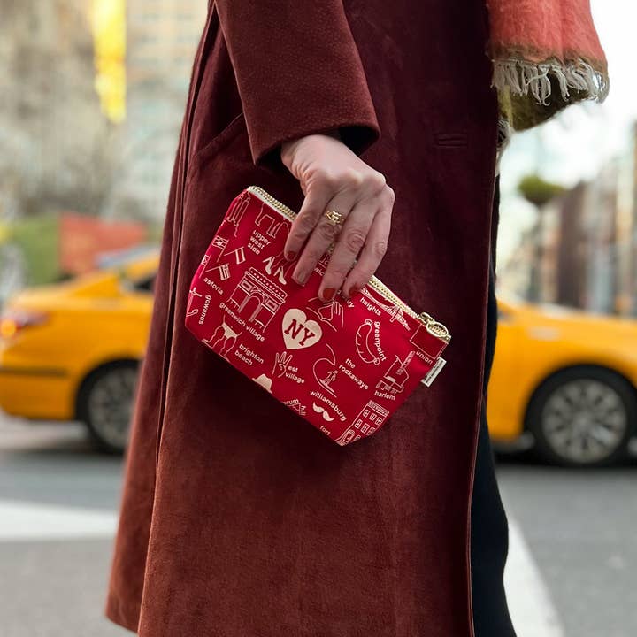 Maptote - Wholesale Pouch - Women's - New York City Zipped Pouch4
