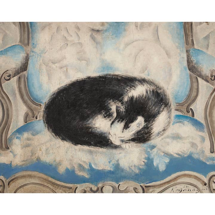 Sea to Skye - Wholesale Art Print - Cat Nap Antique Art Print