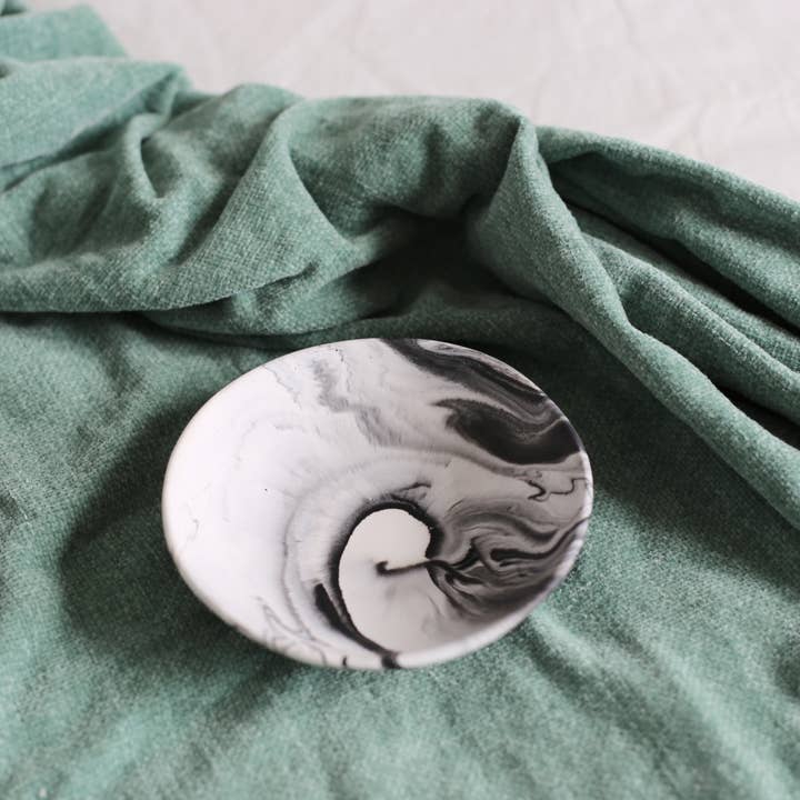 Cuenco decorativo efecto mármol voor wholesale door Fionna Studio