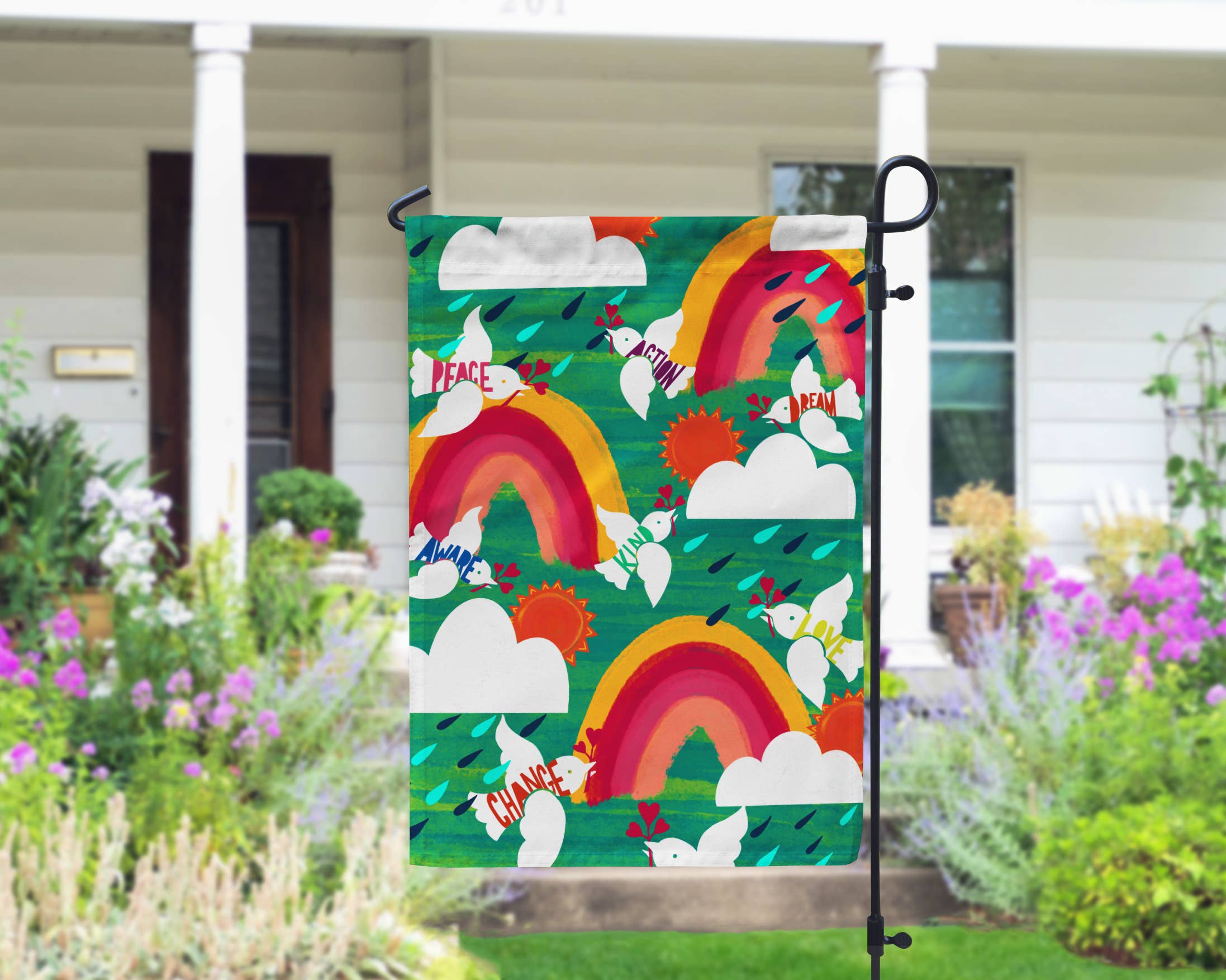 Declaration HOME - Wholesale Flag - Birds of a Feather Garden and House Flag - Double Sided (C2