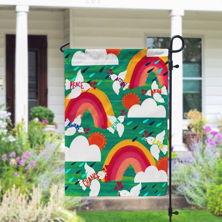 Declaration HOME - Wholesale Flag - Birds of a Feather Garden and House Flag - Double Sided (C2