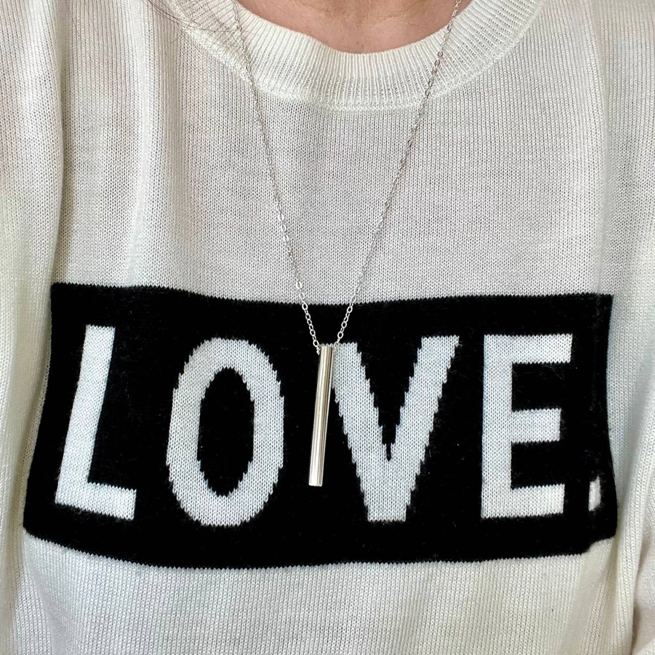 Kitty Stoykovich Designs - Wholesale Pendant/Charm Necklace - Breathing Necklace - Breathe Tool - Self Care - Anxiety help3