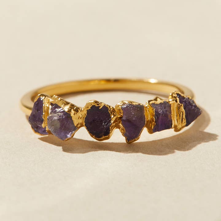 Iolite Whisper Ring | Alternative Birthstone Jewelry for wholesale by Dani Barbe