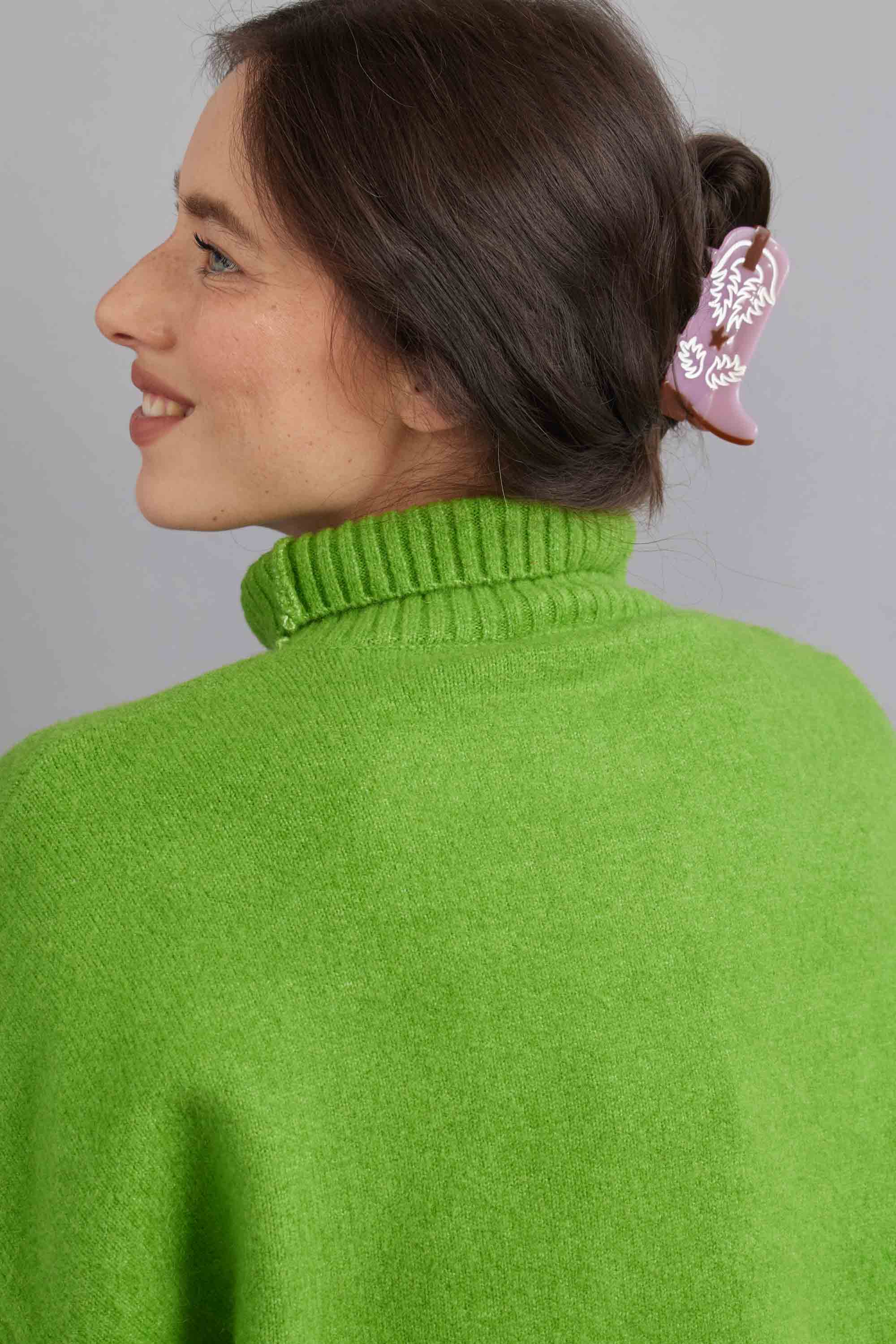 Tiepology - Vendita all'ingrosso Fermaglio per capelli - Donna - Clip per capelli a forma di stivale western eco-sostenibile10