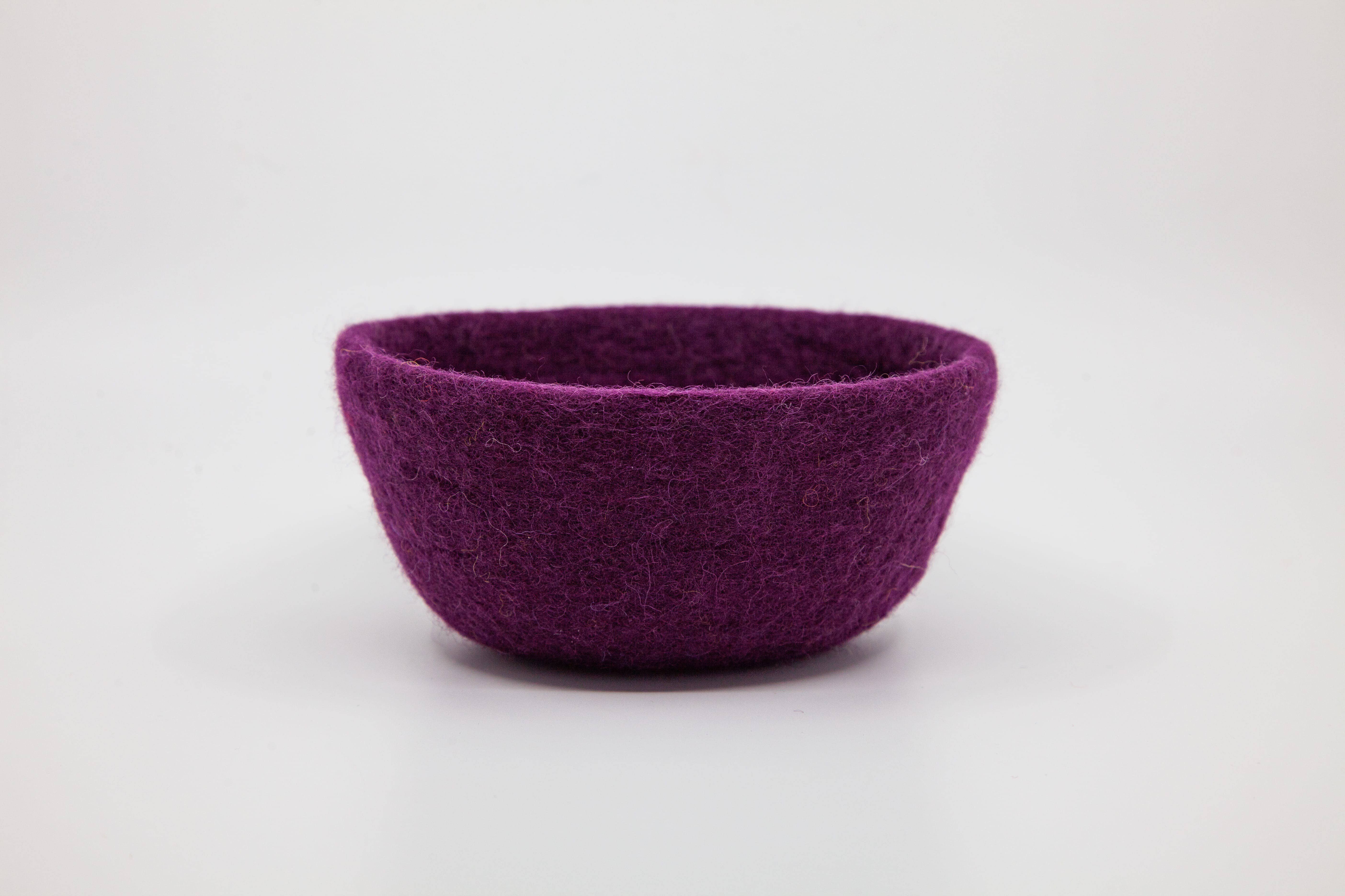 Fibres of Life - Wool & Felt - Wholesale Decorative Plate/Dish/Bowl - Felt Bowl - Small | Wool Felt Bowl | Catchall Felt Decor13