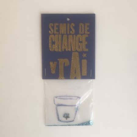 Sachet Magique Contenant Des Semis De Changevrai pour la vente par La fabrique de MOTS MAGIQUES