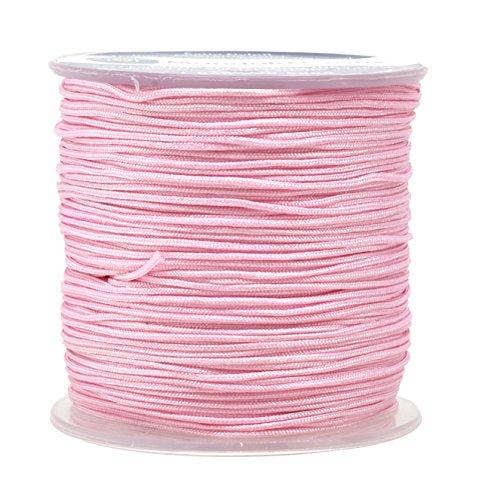 Mandala Crafts – wholesale Craft supplies – Mandala Crafts Nylon Satin Cord, Rattail Trim Thread for Chinese Knotting, Kumihimo, Beading, Macramé, Jewelry Making, Sewing19