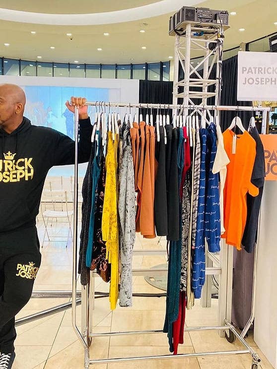 Black Gold Logo Tracksuit for wholesale by Patrick Joseph