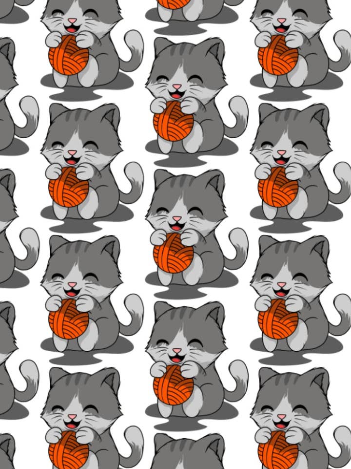 Libre/diario/diario de gatito gris para venta al por mayor de Moonlite Mama