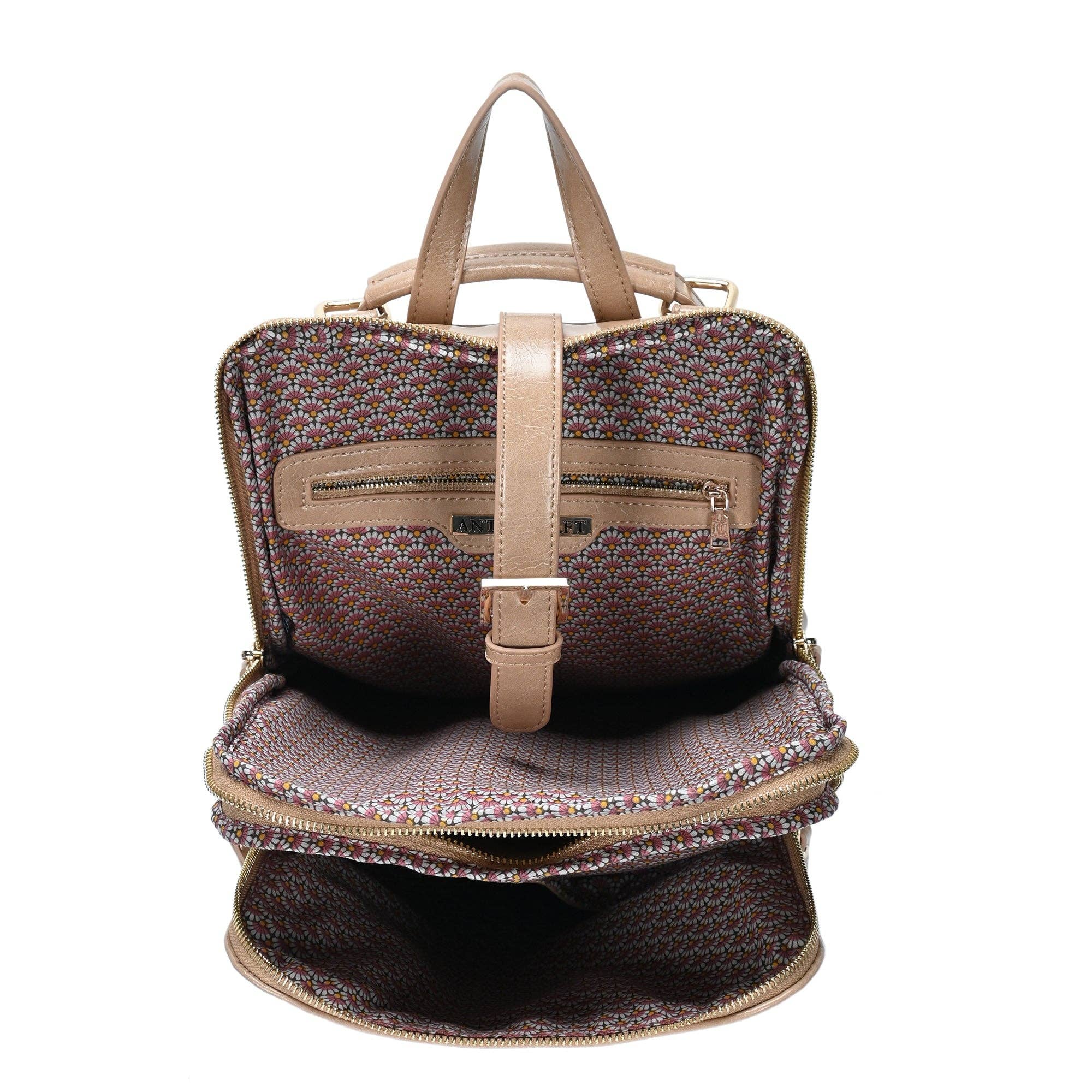 MMS Brands – wholesale Backpack – Women's – Yara Convertible Backpack8