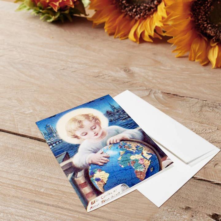 The Retro - a Full of Grace USA Company – Großhandel Grußkarten für den Alltag – Ubi Caritas-Karte1