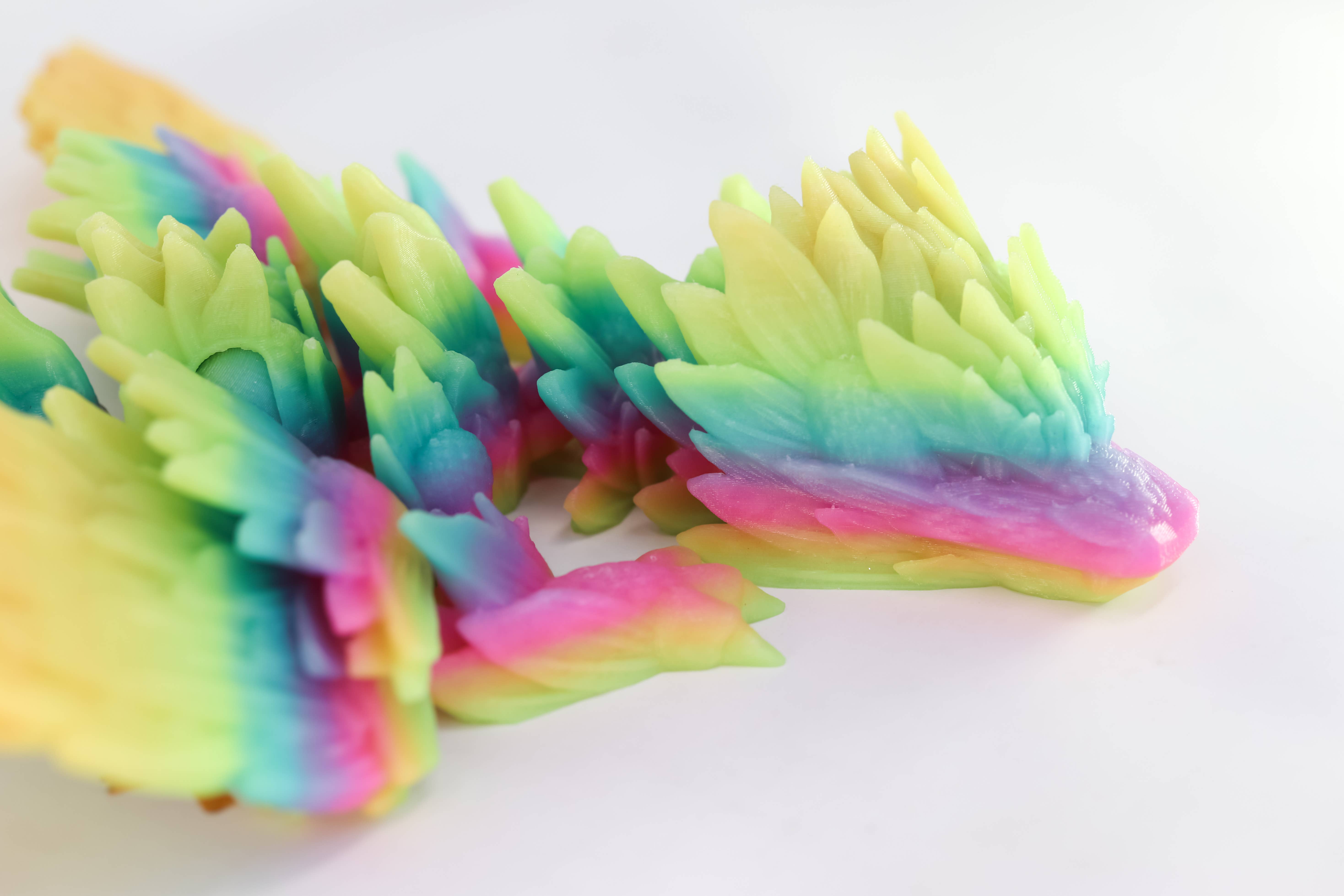 Ruby’s dragons - Vente Figurine – enfant - Grands dragons avec ailes imprimés en 3D — couleurs assorties17