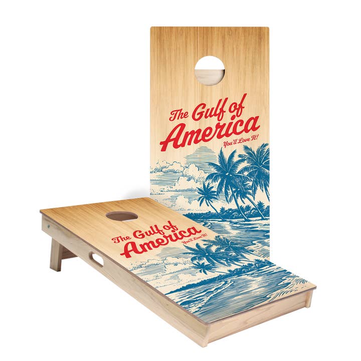 Gulf Of America Star Cornhole Boards for wholesale by American Cornhole Association