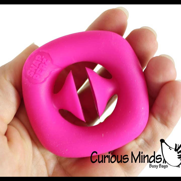 Curious Minds Toys – wholesale Fidget toy – Kids – 1 Snapperz - Suction Cup- S squeeze. Pop Fidget Toy