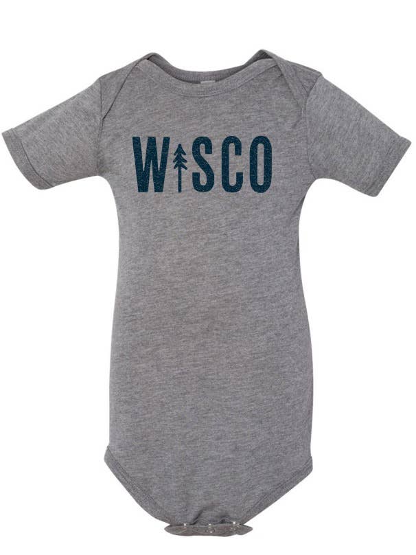 Wisco Clothing Co. - Wholesale Bodysuit (Non-Footed) - Baby - Baby Premium Wisco Onsie