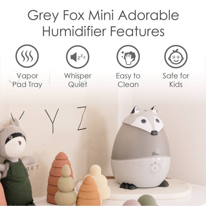 Crane Baby - Wholesale Air Humidifier - Adorable - Mini Fox - Cool Mist Humidifier