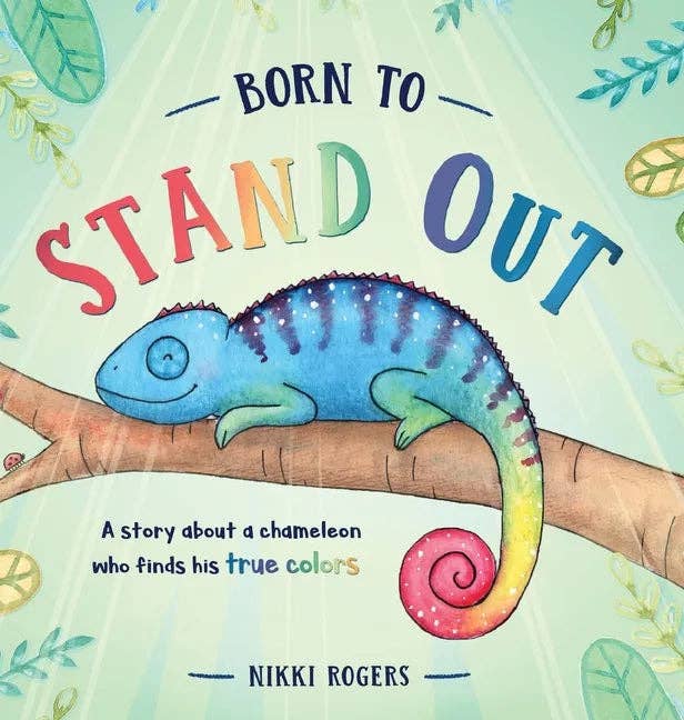 Books by splitShops - Wholesale Book - Kids - Born To Stand Out: A story about a chameleon who finds his true colors - Hardcover0