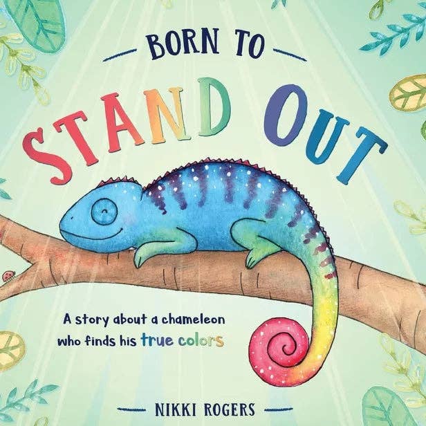 Books by splitShops - Wholesale Book - Kids - Born To Stand Out: A story about a chameleon who finds his true colors - Hardcover