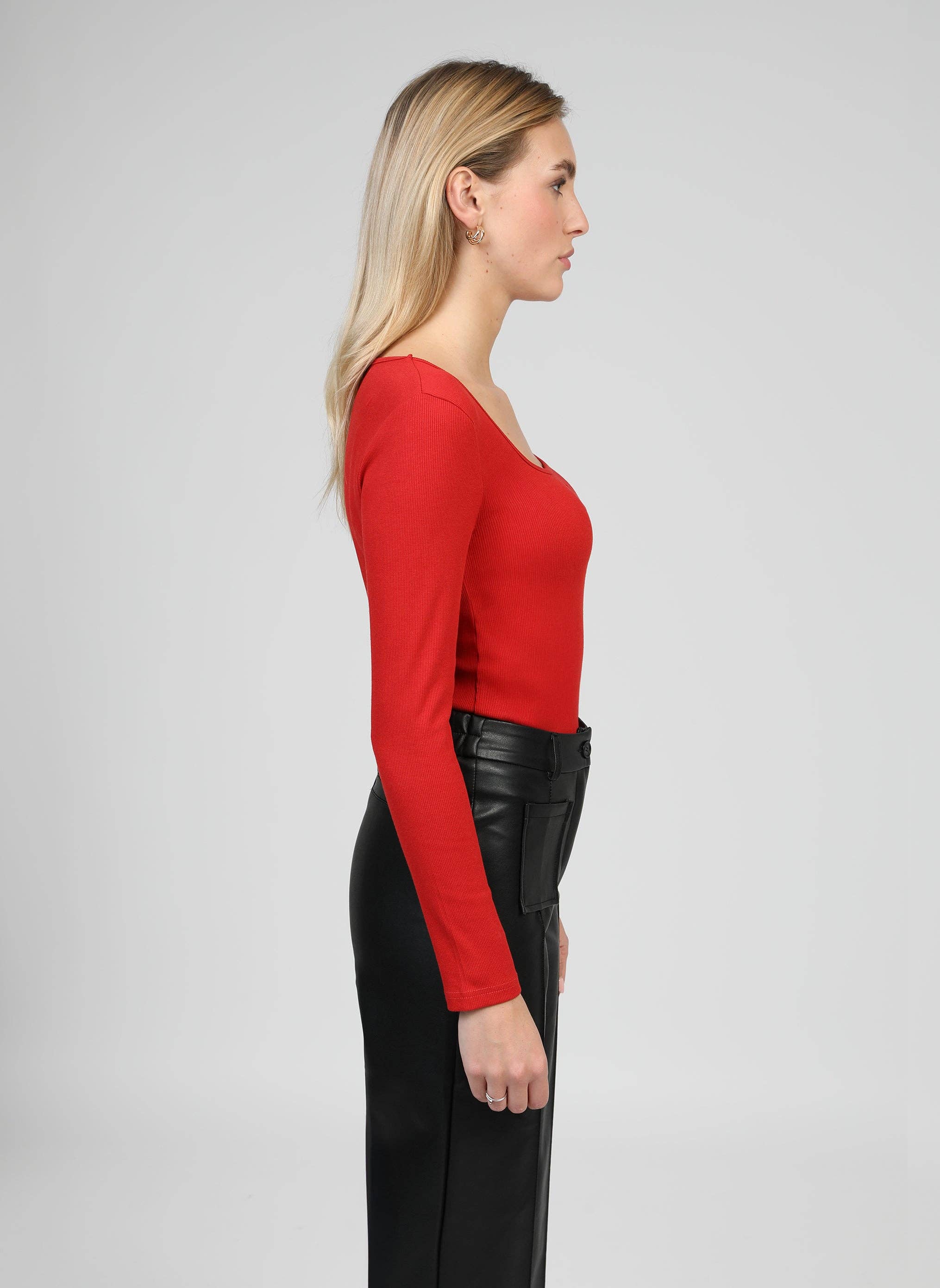 An'ge - Venta al por mayor Camiseta - Mujer - Camiseta AKCEL roja3